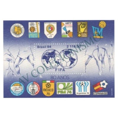 B067 - 80 anos Fifa - 1984 - MINT