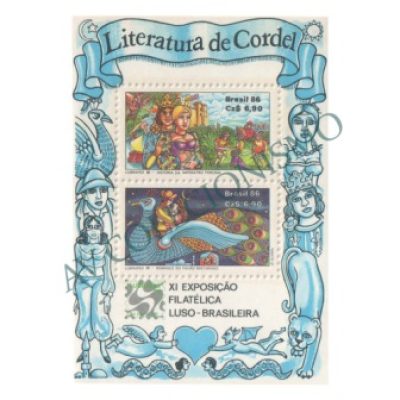 B073 - Lubrapex XI - Exposição Filatélica Literatura de Cordel - 1986 - MINT