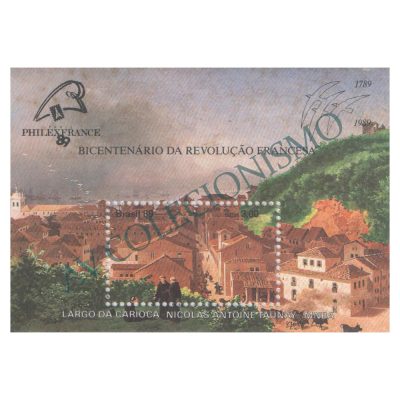 B080 - PHILEXFRANCE 89 - Bicentenário da Revolução Francesa - 1989 - MINT