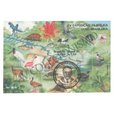 B101 CBC - Lubrapex - Exposição Filatélica. Rio Tietê - 1995 - MINT