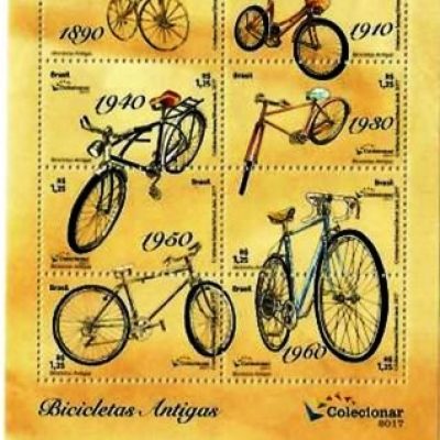 B203 - Bicicletas antigas - 2017 - MINT