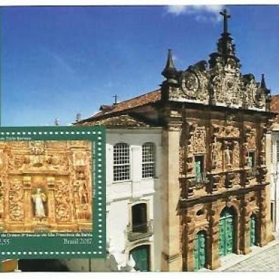 B206 - Igreja São Francisco - Bahia - Estilo Barroco - 2017 - MINT