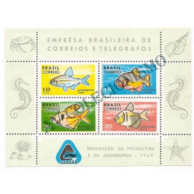 B026 - Divulgacão da Piscicultura - 1969 - MINT