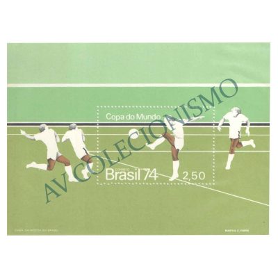B036 - Campeonato Mundial de Futebol Alemanha - 1974 - MINT