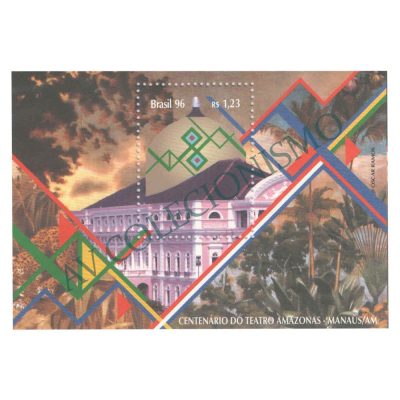 B103 - Centenário do Teatro Amazonas - Manaus - 1996 - MINT