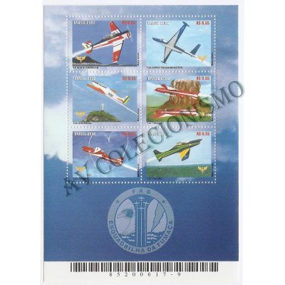 B124 - Esquadrilha da Fumaça - 2002 - MINT