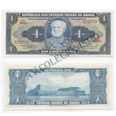 C010 - 1 Cruzeiro - 1954 - SOB
