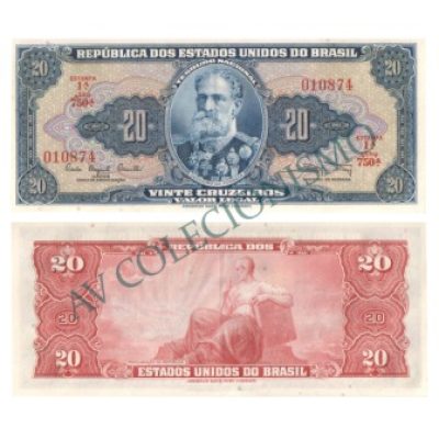 C022 - 20 Cruzeiros - 1961 - FE