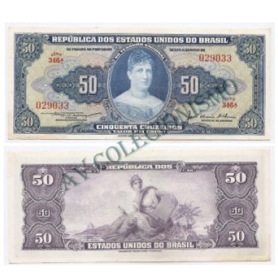 C025 - 50 Cruzeiros - 1956 - SF