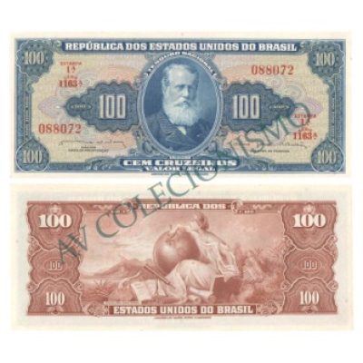 C035 - 100 Cruzeiros - 1964 - Sob/FE
