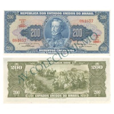 C042 - 200 Cruzeiros - 1964 - FE