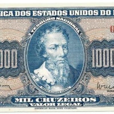 C055 - 1000 Cruzeiros - 1962 - SOB/FE