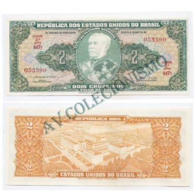 C062 - 2 Cruzeiros - 1956 - SOB/FE