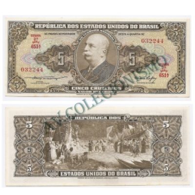 C066 - 5 Cruzeiros - 1953 - FE