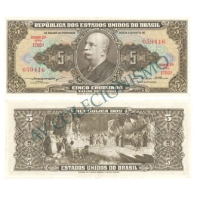 C068 - 5 Cruzeiros - 1956 - FE