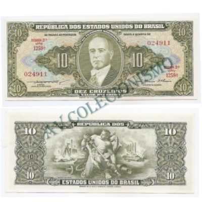 C078 - 10 Cruzeiros - 1956 - FE
