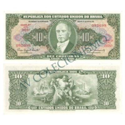 C081 - 10 Cruzeiros - 1960 - FE