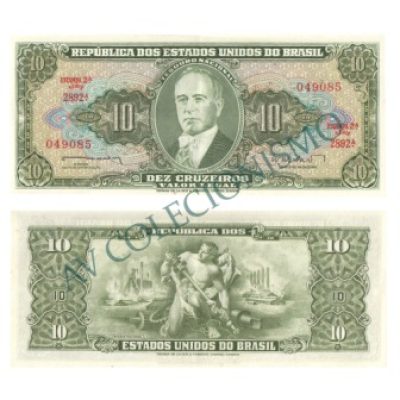 C082 - 10 Cruzeiros - 1962 - FE