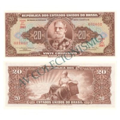 C084 - 20 Cruzeiros - 1955 - FE