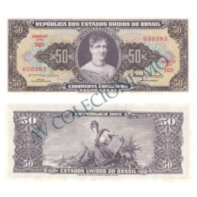 C093 - 50 Cruzeiros - 1963 - FE