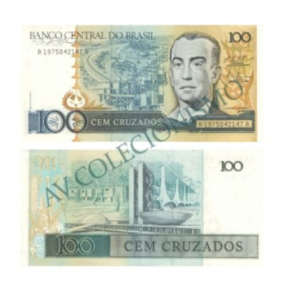 C187 - 100 Cruzados - 1987 - FE