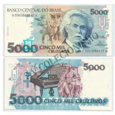 C220 - 5000 Cruzeiros - 1992 - FE