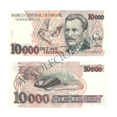 C224 - 10000 Cruzeiros - 1992 - FE