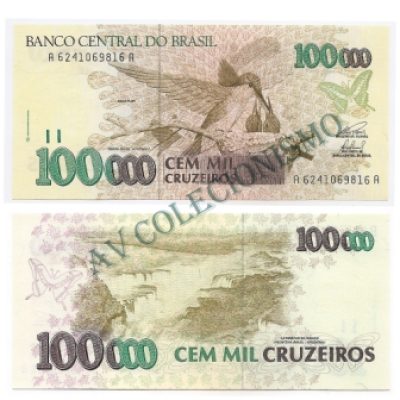 C229 - 100000 Cruzeiros - 1993 - FE
