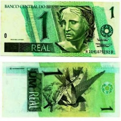 C247 - Cédula Brasil - 1 Real - 1997 - FE
