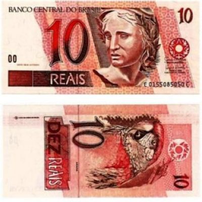 C299 - Cédula Brasil - 10 Reais - 2008 - FE