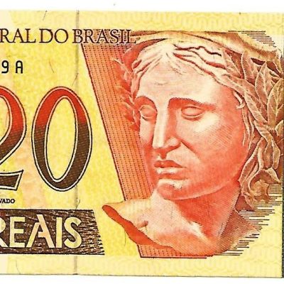 C307 - Cédula Brasil - 20 Reais - 2010- FE
