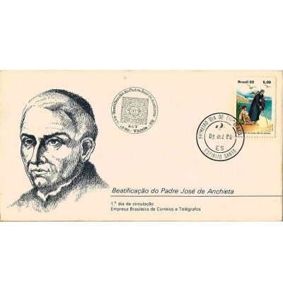 FDC215CBC/CPD - Beatificação do Padre José de Anchieta - 1980