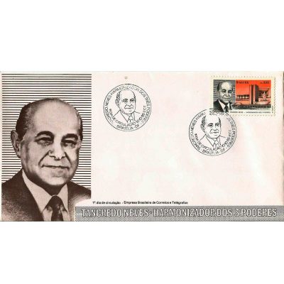 FDC377 - Tancredo Neves - Harmonizador dos 3 poderes - 1985