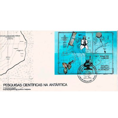 FDC440 - Pesquisas Científicas na Antártica - 1988