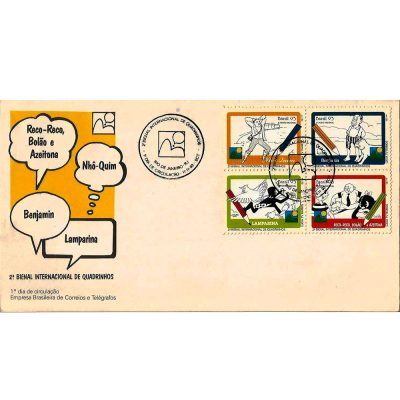 FDC602 - 2º Bienal Internacional de Quadrinhos - 1993