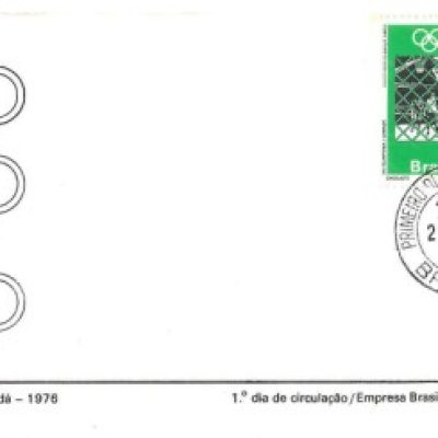 FDC093CPD - C-933/935 - Jogos Olímpicos de Montreal - 1976