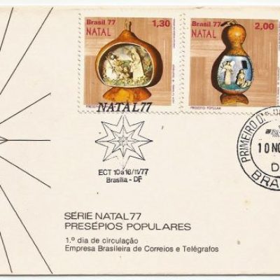FDC138CBC/CPD - Natal - Presépios Populares - 1977