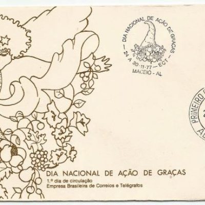 FDC140CBC/CPD - Dia Nacional de Ação de Graças - 1977