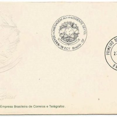 FDC153CPD/CBC - Homenagem ao Presidente Geisel - 1978