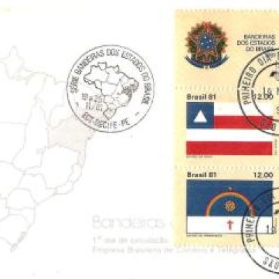 FDC238CBC/CPD - Bandeiras do Estados do Brasil - 1981