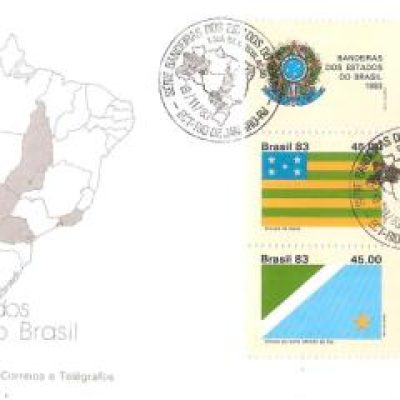 FDC312CBC - Bandeiras dos Estados III - 1983