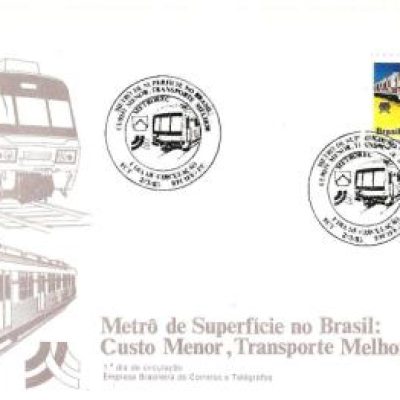 FDC351CPD - Metrô de Superfície no Brasil: Custo Menor,Transporte Melhor - 1985