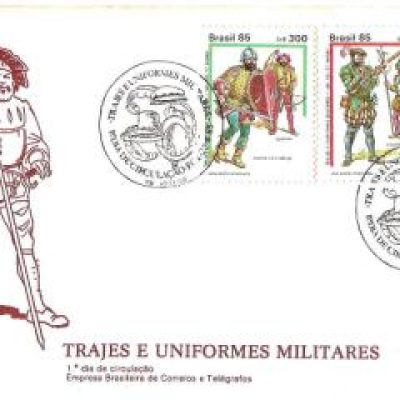 FDC374CPD - Trajes e Uniformes Militares - 1985