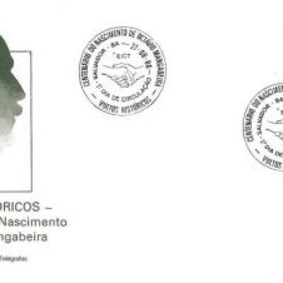 FDC400CPD - Vultos Históricos - Centenário do nascimento de Octávio Mangabeira - 1986