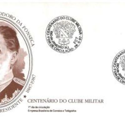 FDC422CBC/CPD - Centenário do Clube Militar - 1987
