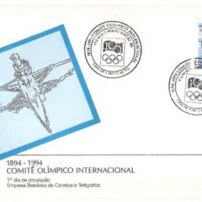 FDC608CPD - Centenário Comitê Olímpico Internacional - 1994