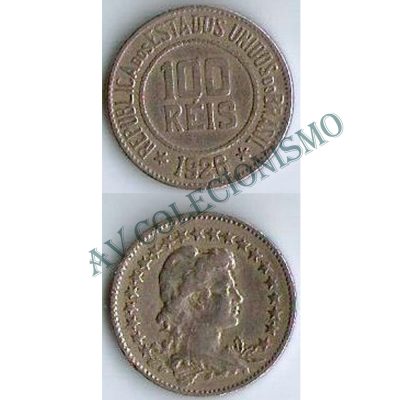 MNI 081 - Moeda 100 réis - Níquel - 1926 - MBC