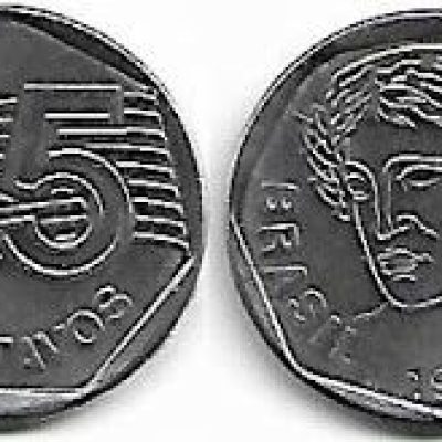 MRS 451 - Moeda - 25 Centavos - 1995 - SOB