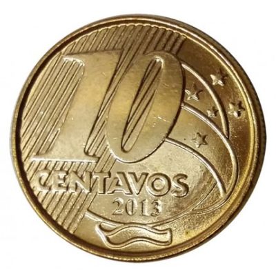 MRS 503 - Moeda 10 Centavos - 2013 - FC