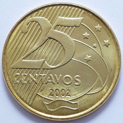 MRS 516 - Moeda 25 Centavos - 2002 - SO